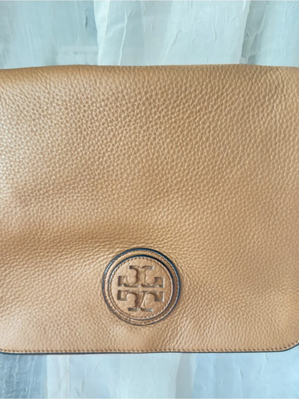 Tory Burch camel leather